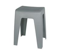 Tabouret pour salle de bain Kumba - Gris