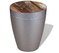 Tabouret pour Salon Bureau Bois de Récupération Massif 36 x 44 cm vidaXL