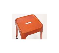 Tabouret Reema - Lot de 4 - 35 x 35 x 45 cm - Cuivre - Camel
