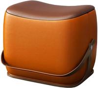 Tabouret rembourré en forme de selle pour salon, tabouret à langer pour canapé ou chaise