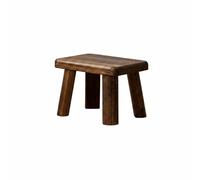 Tabouret Repose-pieds Banc Siège Bancet en Bois Massif Texture Du Bois Apparente Structure Solide 220 Bas pour Chausser, style to 3