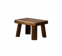 Tabouret Repose-pieds Banc Siège Bancet en Bois Massif Texture Du Bois Apparente Structure Solide 220 Bas pour Chausser, style to 2