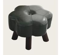 Tabouret Repose-pieds, Pouf En Forme De Fleur, Petit Tabouret À Chaussures, Repose-pieds Décoratif, Repose-pieds Avec Pieds En Bois Pour Petits Espaces, Salon, Chambre (rose) Green One Size