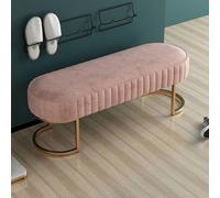 Tabouret repose-pieds rembourré multifonction avec rangement à chaussures, banc ottoman moderne, siège rembourré, meuble de salon compact pour petits espaces