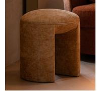 Pouf Rond Design "Anise" 44cm Ocre