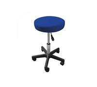 Vivezen - Tabouret Rond à roulettes réglable en Hauteur de 43.5 à 60.5 cm et pivotable à 360 - Plusieurs Coloris Disponibles