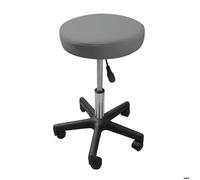 Vivezen - Tabouret Rond à roulettes réglable en Hauteur de 43.5 à 60.5 cm et pivotable à 360 - Plusieurs Coloris Disponibles