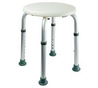 Tabouret rond blanc Pellet