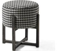 Tabouret rond Designer Moderne Tabouret de pied Tabouret d'appoint Coussin