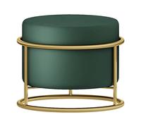 Tabouret rond pour salon, petit tabouret polyvalent et table basse, banc à chaussures élégant, mobilier de maison fonctionnel pour les petits espaces