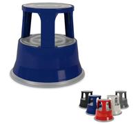 Tabouret Roulant, Marchepied Mobile en Acier T1 Bleu