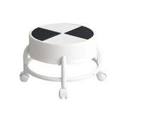 Tabouret roulant pour enfants - Chaise basse rotative à 360° pour la maison et la salle de jeux - Siège à roulettes portable pour enfants