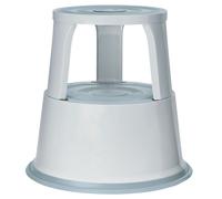 WEDO Tabouret roulant tôle d'acier gris clair hauteur avec/sans charge 430/44...