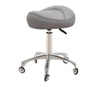Tabouret Selle pivotant à roulettes, Hauteur réglable, Ergonomique, Charge 100 kg