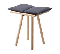 Tabouret Skagerak Georg wool seat cushion and leathern strap included