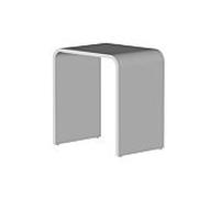 Steinberg Hocker 4307000G 400x300x430mm, en MineoStone, gris clair