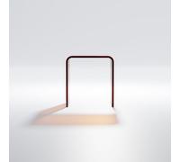 Steinberg Série 432 Tabouret, en polyrésine, 400x270x430mm, 432700031, Couleur: Ambre