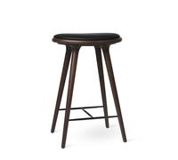 Tabouret / Tabouret de bar Mater de hêtre de couleur foncée - 5704794010041