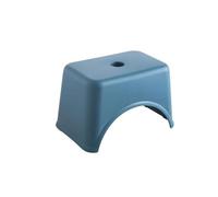 Tabouret Tabourets en Plastique épais créatifs, Banc de Bain antidérapant, escabeau, Chaussures à Langer for la Maison, Tabouret créatif Salon(Blue)