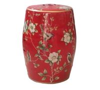 Tabouret Tambour en Céramique for Changer De Chaussures, Siège Dressing, Meubles Salon Antiques, Banc D'assis Décoratif Luxe for La Maison Décoration exquise(Style9)