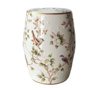 Tabouret Tambour en Céramique for Changer De Chaussures, Siège Dressing, Meubles Salon Antiques, Banc D'assis Décoratif Luxe for La Maison Décoration exquise(Style3)