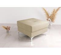 Tabouret Textile Nouveau Moderne Blanc Couleur Petit Design Tissu Tabouret de pied Pouffe Velours Nouveau