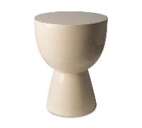 Polspotten Tabouret Tip Tap beige H 46cm x Ø 35,5cm