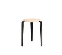 Tabouret TipToe LOU en Hêtre/noir Graphite