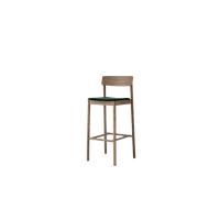 Tabouret &Tradition Betty TK17 Chêne fumé/Doux