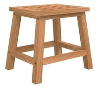 Tabouret - VIDAXL - Noyer - 29 x 22,5 x 22,5 cm - Bois massif - Style contemporain