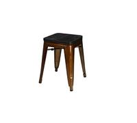- Tabouret vintage Liv H46 cm - Métal doré
