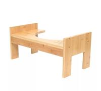 Tabouret WC en bambou - Tabouret WC - Repose-pieds - Aide WC enfant - 7-9 pouces - Tabouret Marchepied antidérapant - Tabouret WC - Siège de toilette
