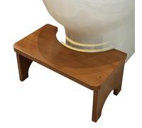 Tabouret WC pour Adultes,Tabouret De Toilette en Bois | Plateforme Anti-Dérapante pour Toilettes - pour Personnes Âgées Et Usage Domestique Salle De Bain Douche Camping Voyage Et Dortoir