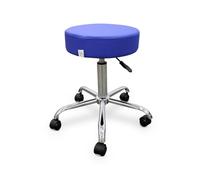 Tabouret Wellcore à roulettes autofreinées Bleu