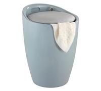 Tabouret - WENKO - Candy - Plastique ABS - 20 litres - Gris