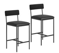 Tabourets Bar Lot de 2, Chaises Bar Cuisine, Tabouret Bar Industriel