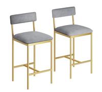 Tabourets Bar Lot de 2, Chaises Bar Cuisine, Tabouret Bar Industriel