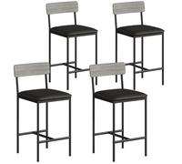 Tabourets Bar Lot de 4, Chaises Bar Cuisine, Tabouret Bar Industriel