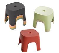 Tabourets colorés pour Salle de Classe, Ensemble de 7 tabourets empilables pour Enfants, chaises Rondes sans Dossier, sièges Flexibles pour Salle de Classe