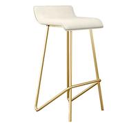 tabourets comptoir Hauteur Dos, chaises rembourrées avec Faux Cuir rembourré Repose-Pieds, Tabouret de Bar pour l'île Kitchens, Rustique, Livres PS, cm 26 Pouces