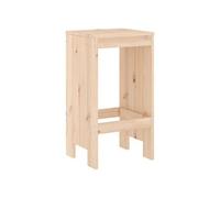 Vidaxl Tabourets De Bar 2 Pcs 40x36x75 Cm Bois Massif De Pin