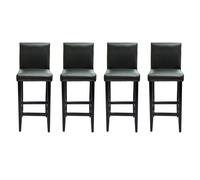 vidaXL 4x Tabouret de Bar Cuir Artificiel Chaise de Bistrot Siège de Salon 160715