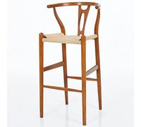 Tabourets De Bar Chaise de Bar Minimaliste Moderne Chaise de Bureau Avant Style Chinois Commercial avec siège arrière Chaise de Bureau Chaise de Bar Haute Tabourets De Bar(C)