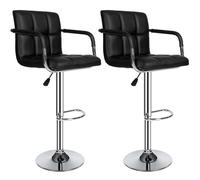 Tabourets de bar chaise fauteuil bistrot réglable pivotant siège