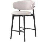 Tabourets de bar en tissu doux pour la maison, les salons, les restaurants et les tavernes
