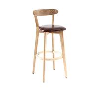 Tabourets de bar hauts Chaise de bar nordique moderne minimaliste tabouret haut chaise de bureau maison restaurant cuisine îlot chaise arrière comptoir cuisine tabouret de bar (couleur : I) (H)