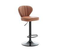 Tabourets de bar hauts modernes et tendance - Chaise de bar relevable et rotative - Dossier haut - Tabouret de bar pour la maison, le restaurant, la cuisine, le café, l'île, le comptoir de cuisine