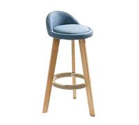 Tabourets de bar hauts tendance simple tabouret haut chaise dossier maison tabouret de bar chaise de bar ronde maison restaurant cuisine tissu coussin dossier chaise comptoir cuisine tabouret de bar