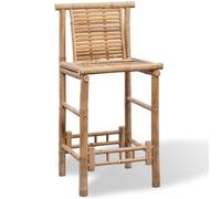 Tabourets de bar - lot de 2 - bambou - 53x45x102 cm SS00617