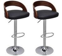 vidaXL Tabourets de bar 241689 - Chaise de pub, Siège de bistrot - Lot de 2